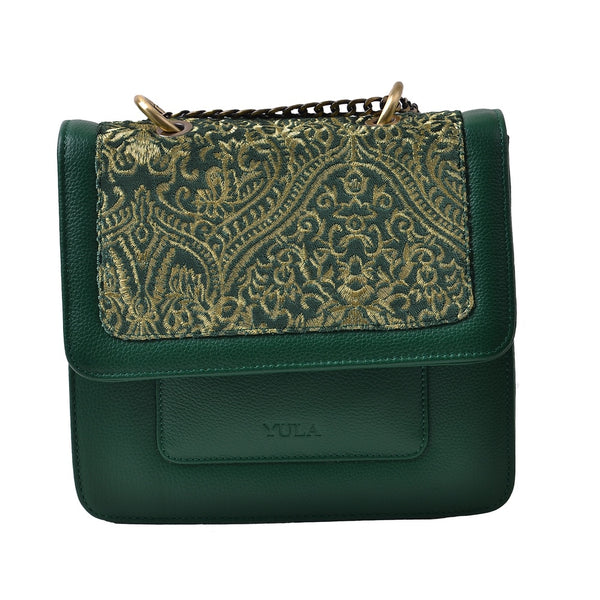 1918 Nelia Medium Shoulder Bag - Green