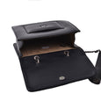 1916 Nelia Medium Shoulder Bag - Black-Medium Khamsa