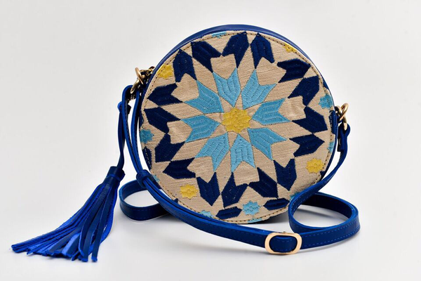 Batool Circle Bag Cobalt Blue