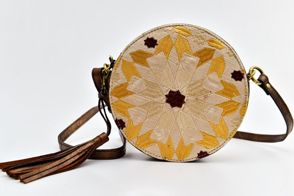 Batool Circle Bag Bronze