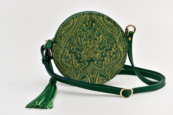 Batool Circle Bag Green