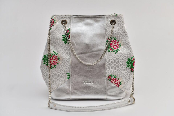 Sophia Bucket Bag - Silver