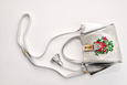 Lumsi Small Satchel Bag - Silver