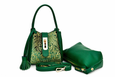 Lumsi Small Satchel Bag - Green