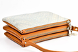 FAY Triple -zip Crossbody Bag - Caramel