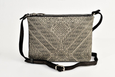 FAY Triple -zip Crossbody Bag - Sparkle gray