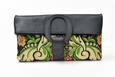 Casablanca Foldover Clutch - Black