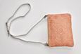 FAY Triple -zip Crossbody Bag - Silver / Peach