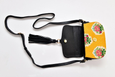 Ittô Mini Crossbody Bag - Vintage Flower Yellow Fabric