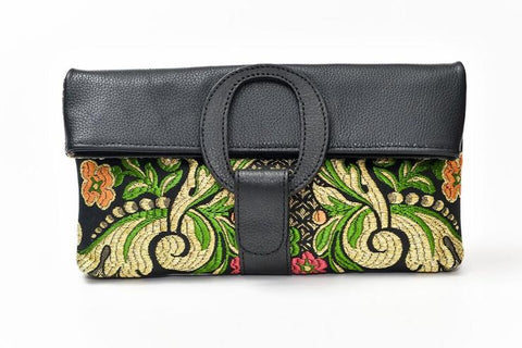 Casablanca Foldover Clutch