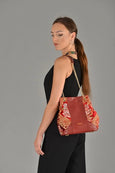 Sophia Bucket Bag - Rouge gazelle