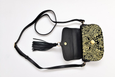 Ittô Mini Crossbody Bag - Gold Embroidery Fabric